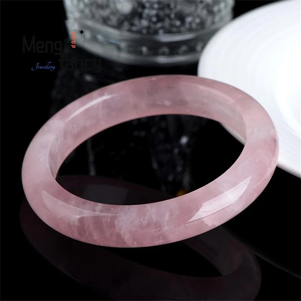 Madagascar Rose Quartz Bangle