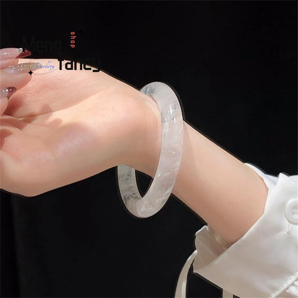 Madagascar Rose Quartz Bangle