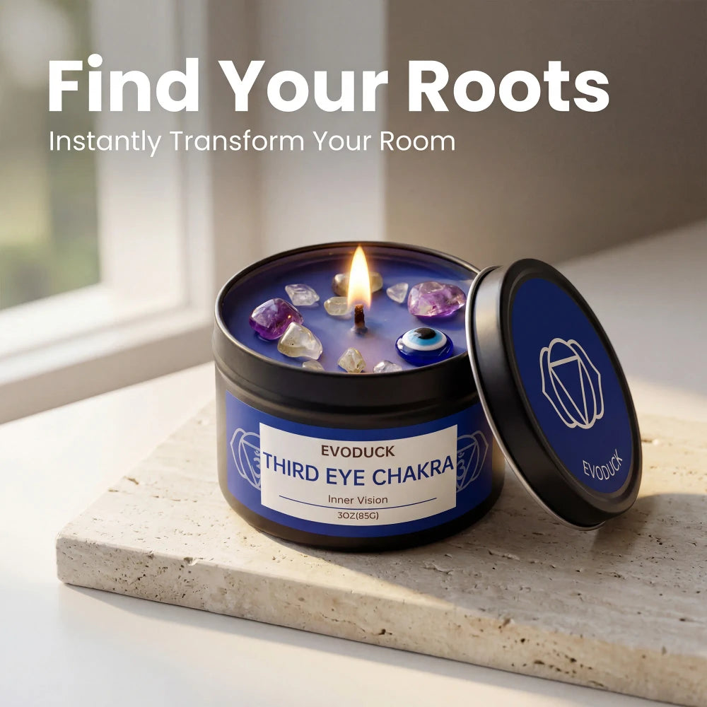 Evoduck Third Eye Chakra Candle