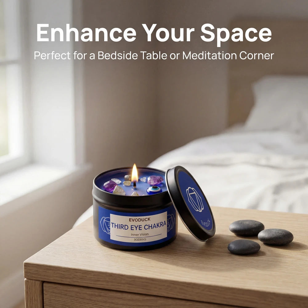 Evoduck Third Eye Chakra Candle